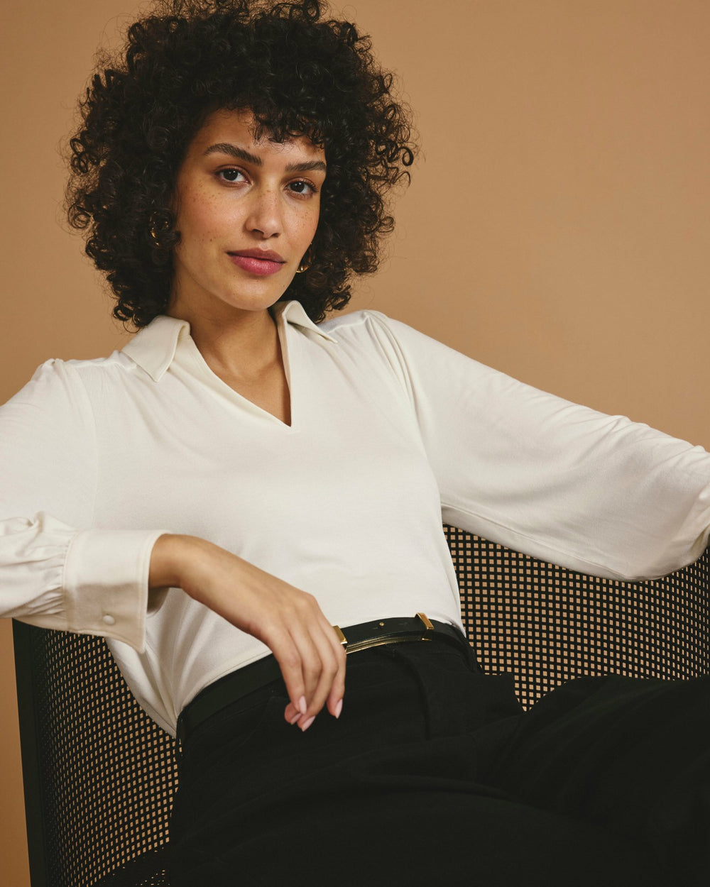 Moore Liquid Jersey Blouse - Universal Standard