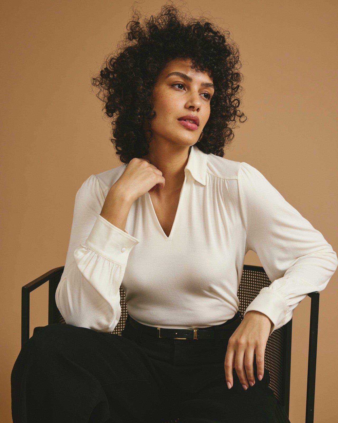 Moore Liquid Jersey Blouse - Universal Standard