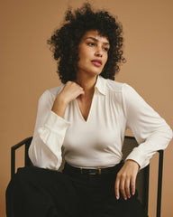 Moore Liquid Jersey Blouse - Universal Standard