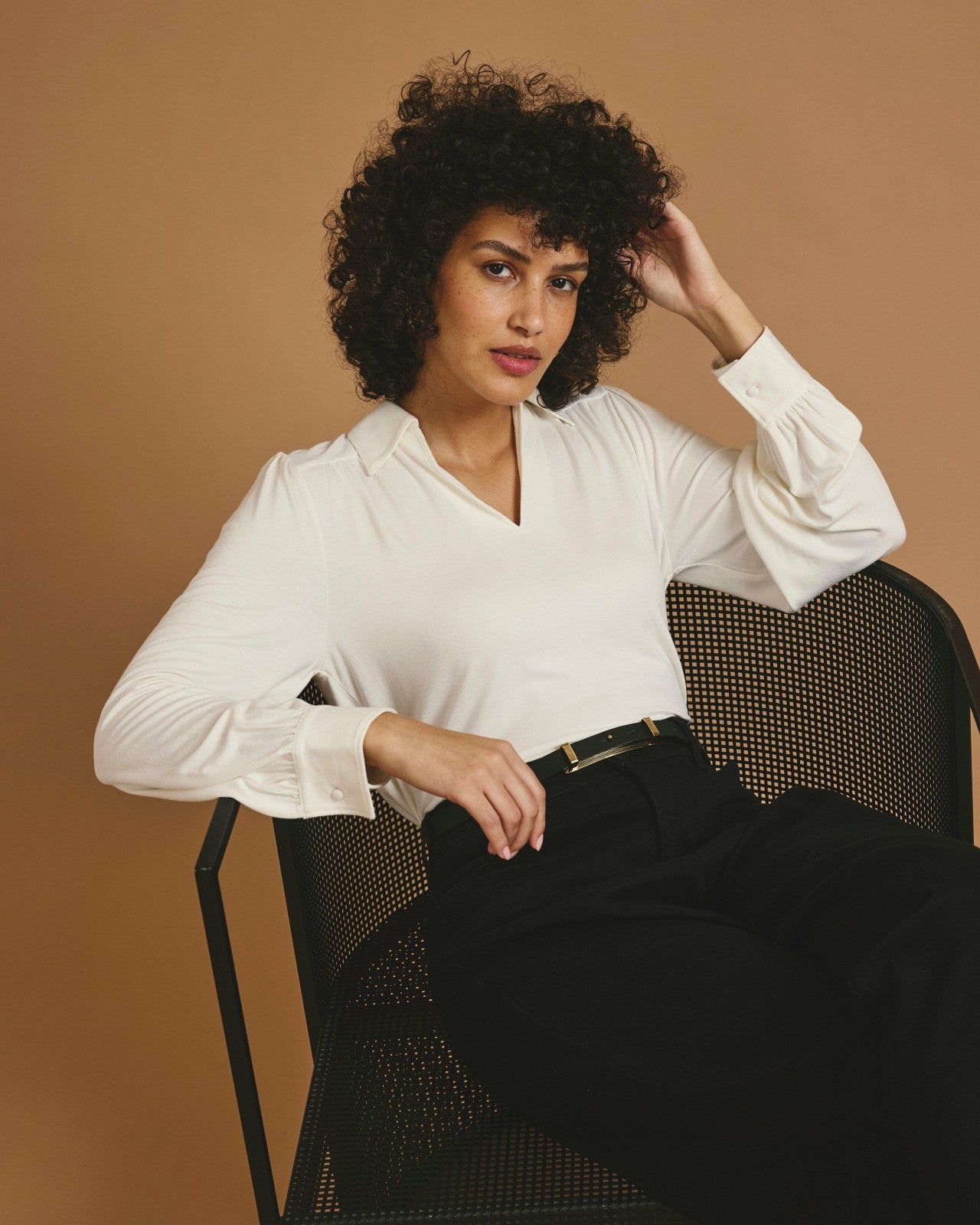 Moore Liquid Jersey Blouse - Universal Standard
