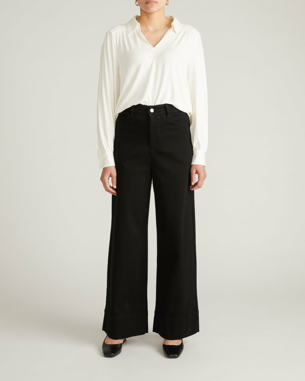 Moore Liquid Jersey Blouse - Universal Standard