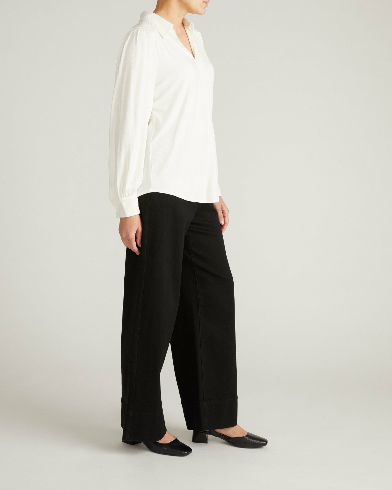 Moore Liquid Jersey Blouse - Universal Standard