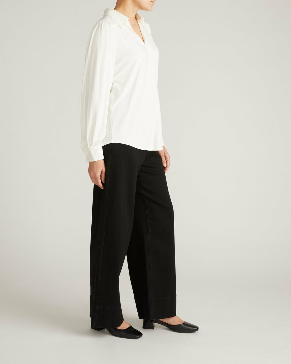 Moore Liquid Jersey Blouse - Universal Standard
