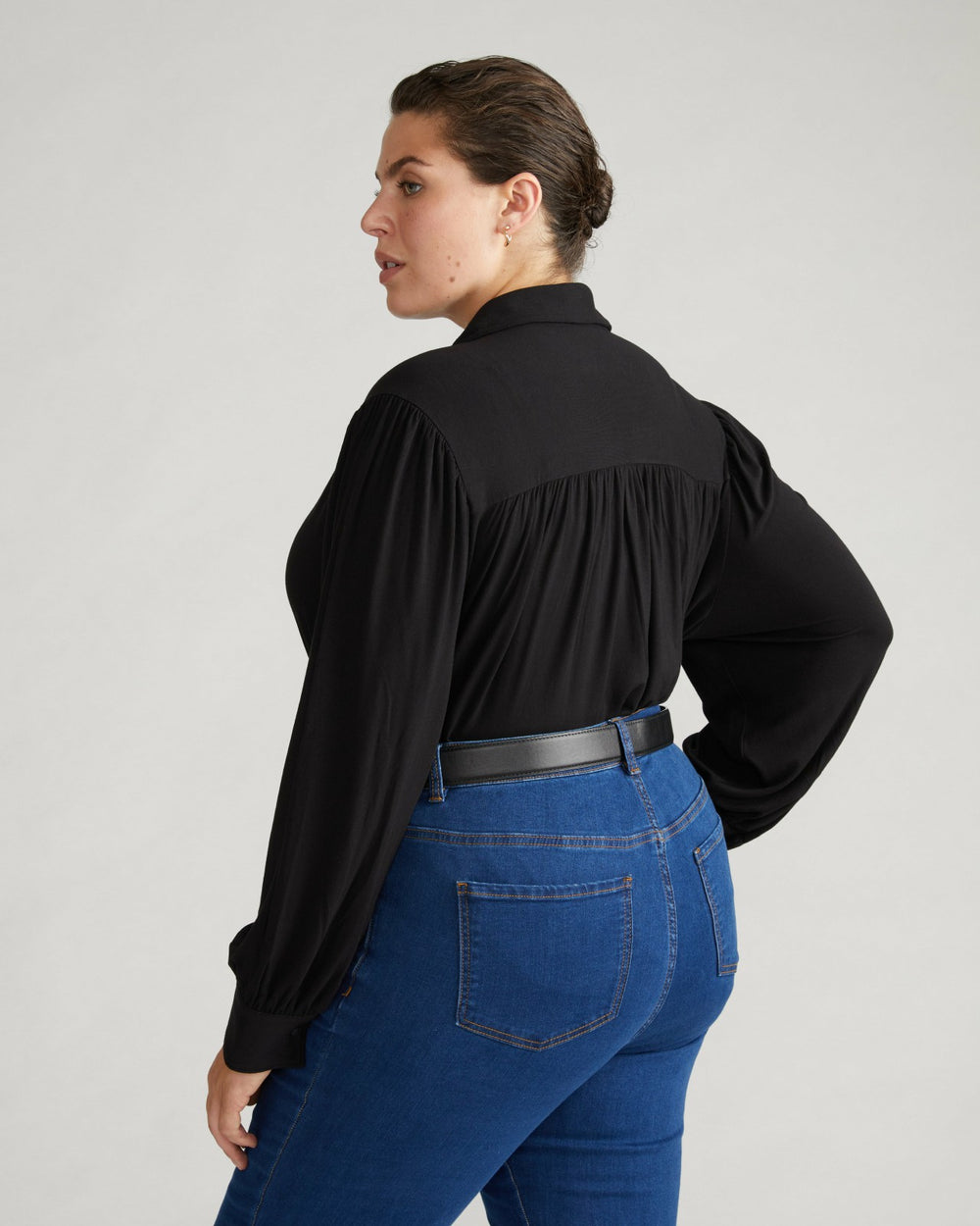 Moore Liquid Jersey Blouse - Universal Standard