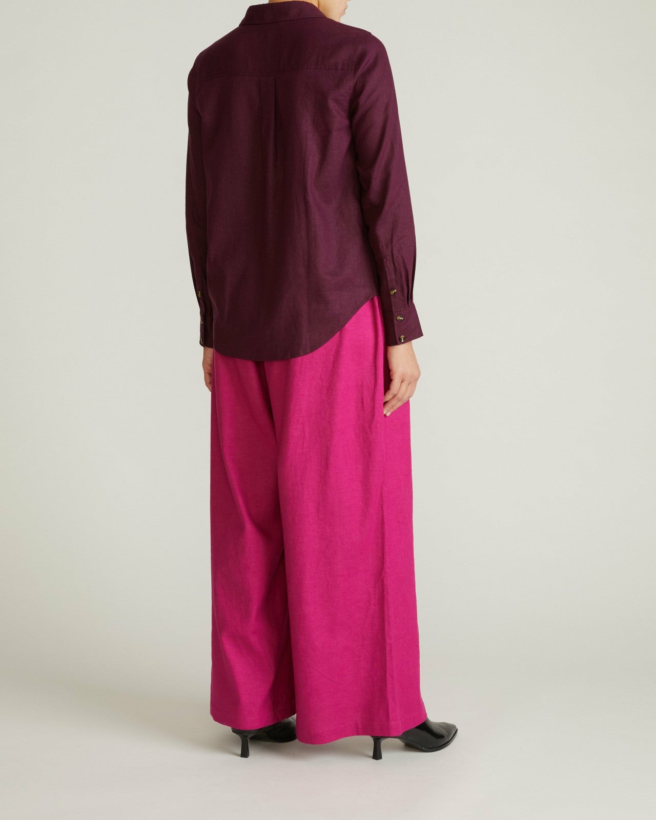 Elbe Stretch Linen Blend Shirt - Universal Standard