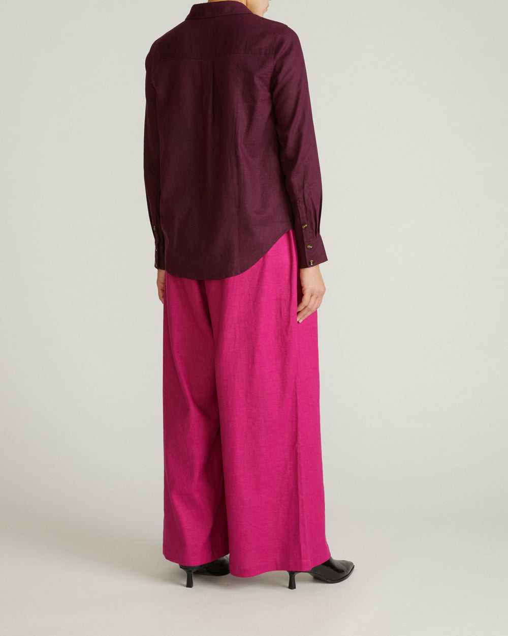 Elbe Stretch Linen Blend Shirt - Universal Standard
