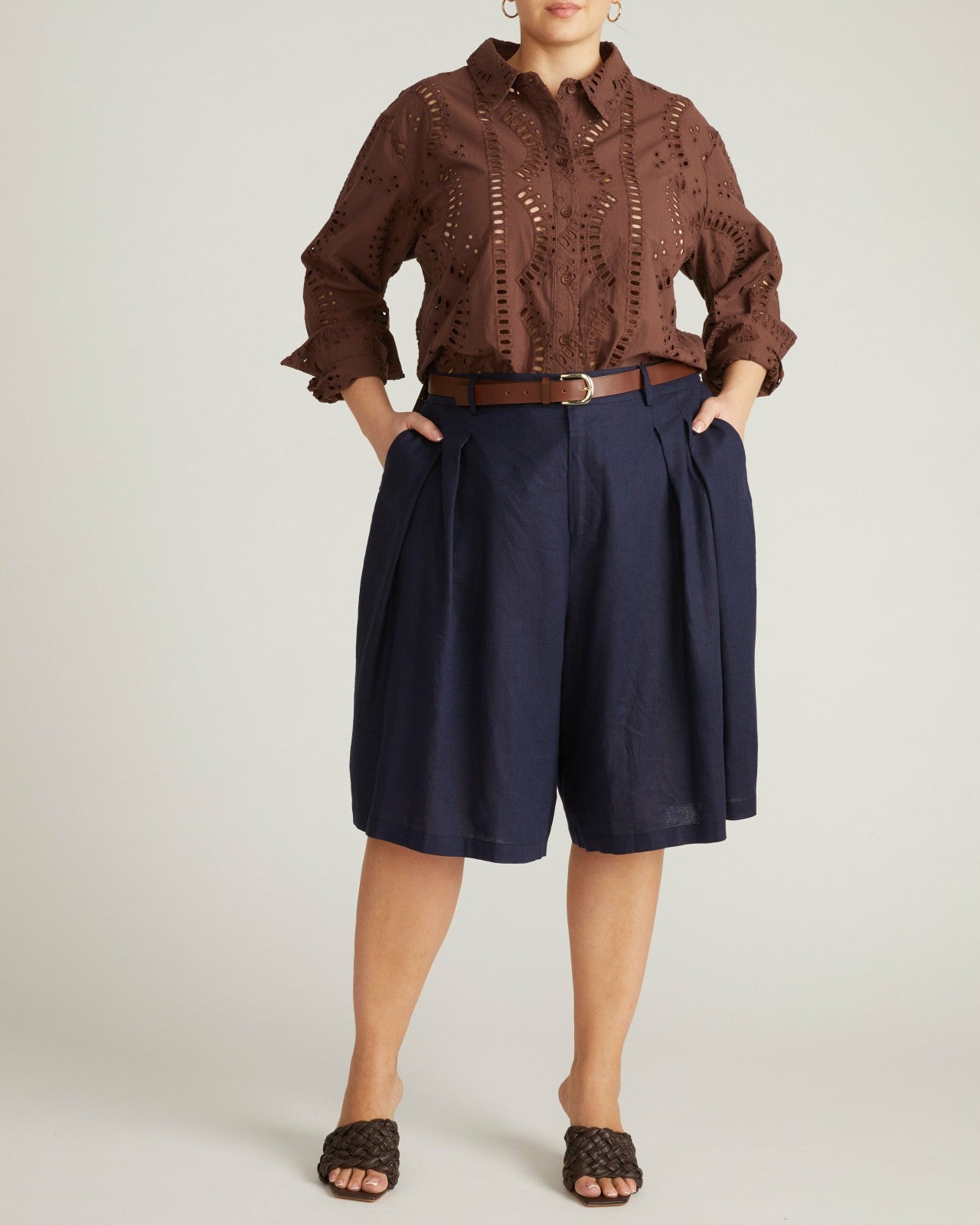The Embroidered Artist Poplin Shirt - Universal Standard