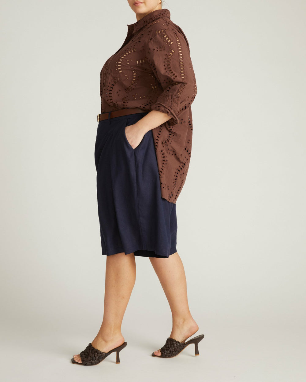 The Embroidered Artist Poplin Shirt - Universal Standard