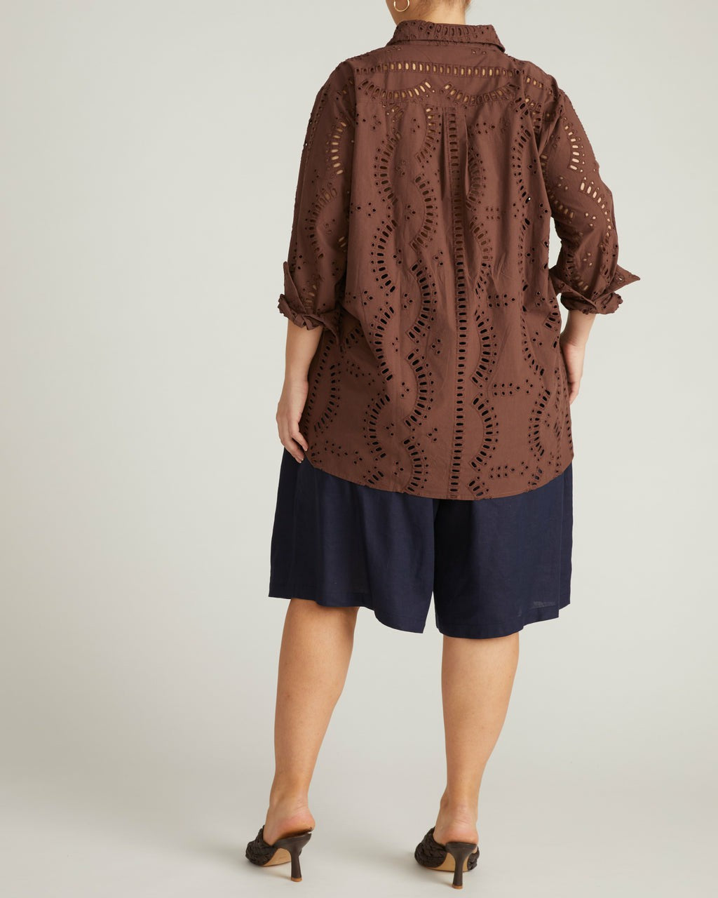 The Embroidered Artist Poplin Shirt - Universal Standard