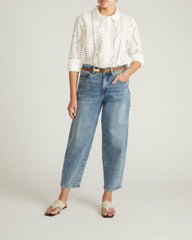 The Embroidered Artist Poplin Shirt - Universal Standard