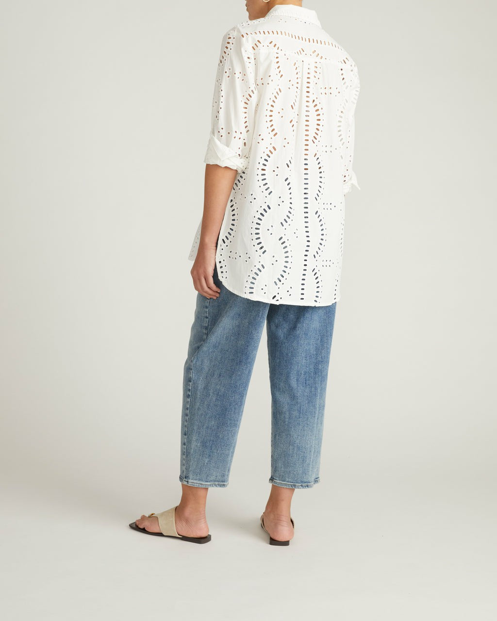 The Embroidered Artist Poplin Shirt - Universal Standard