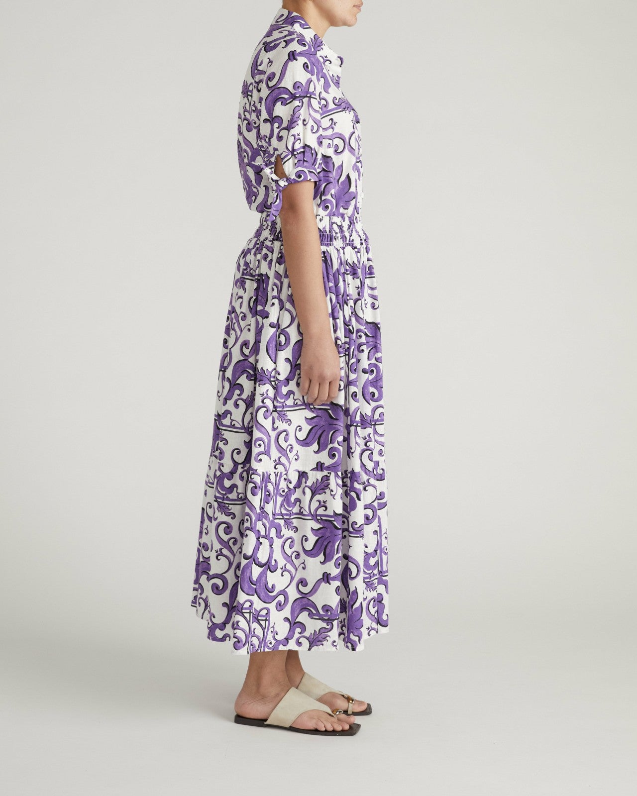 Luisa Short Sleeve Linen Blend Shirt - Universal Standard
