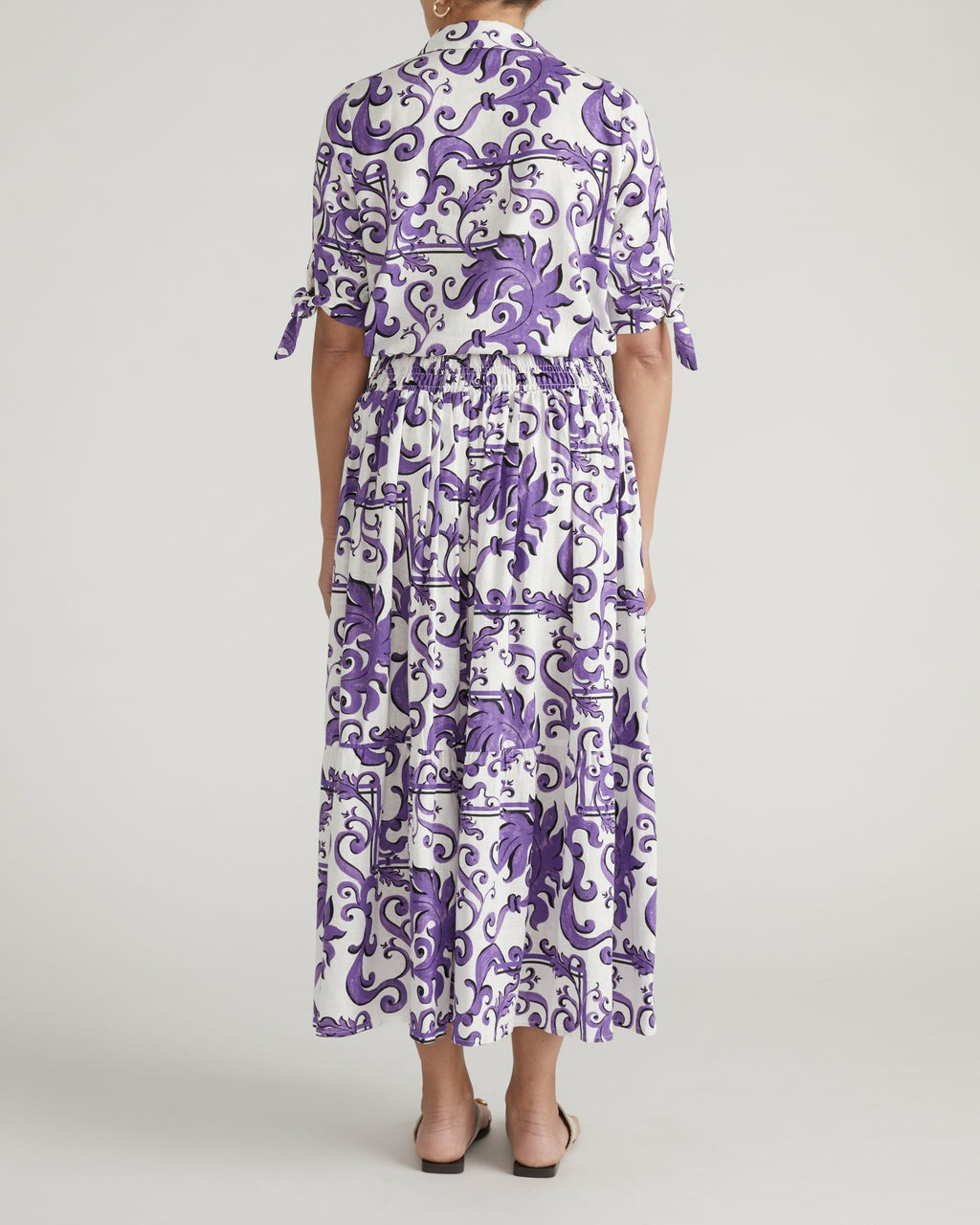 Luisa Short Sleeve Linen Blend Shirt - Universal Standard