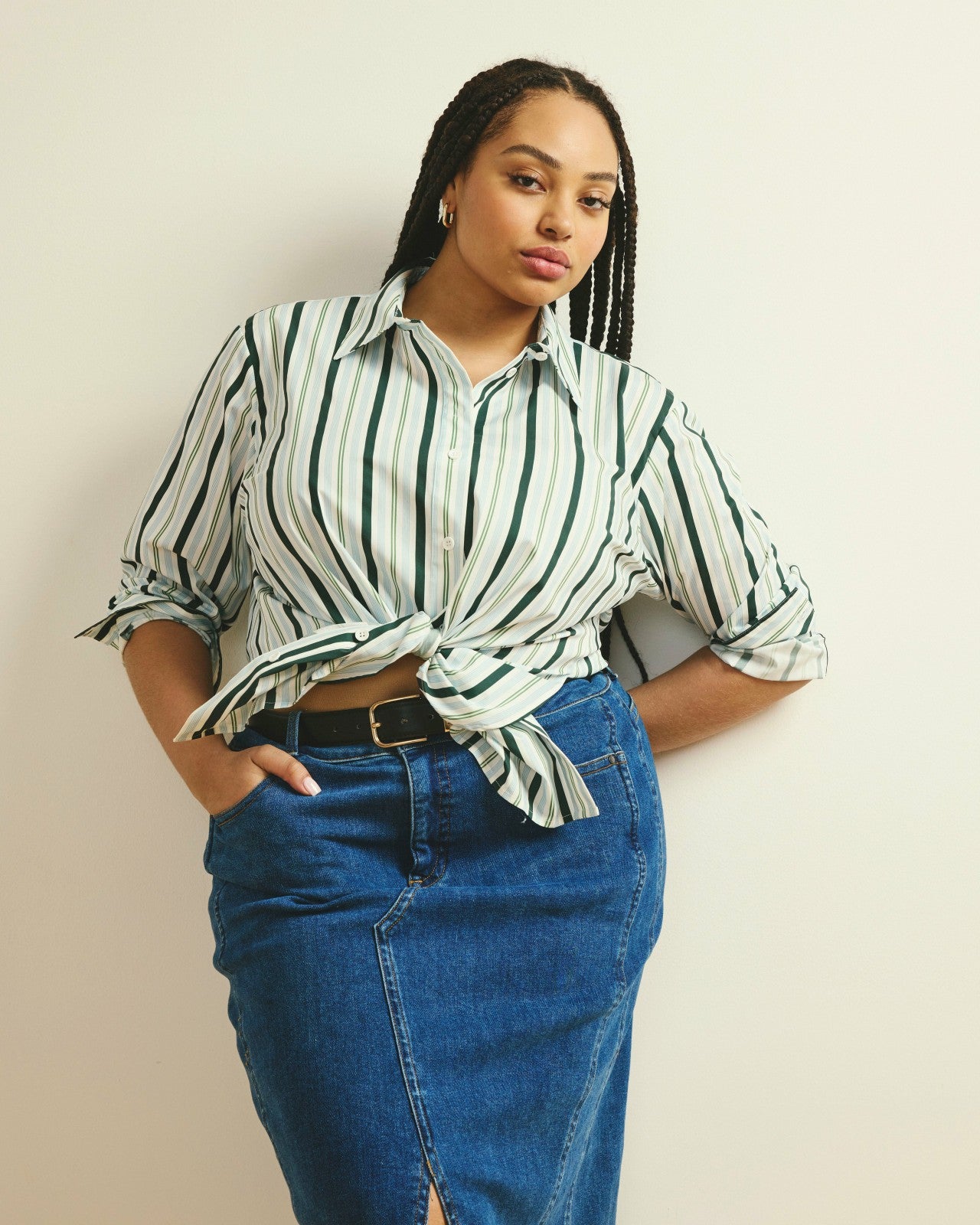 The Artist Poplin Shirt - Universal Standard