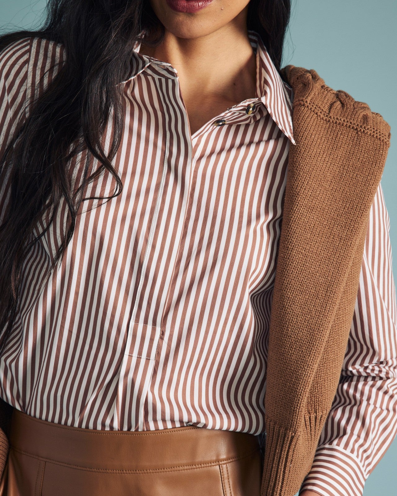 Elbe Popover Stretch Poplin Shirt Classic Fit - Universal Standard