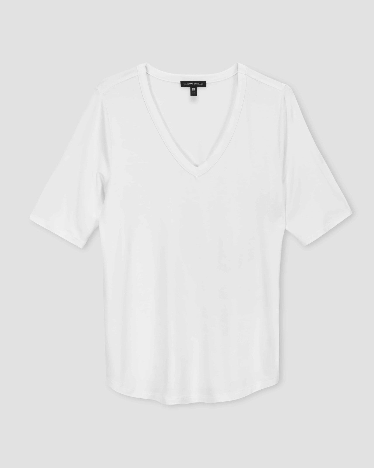 Lily Liquid Jersey V-Neck Stovepipe Tee - Universal Standard