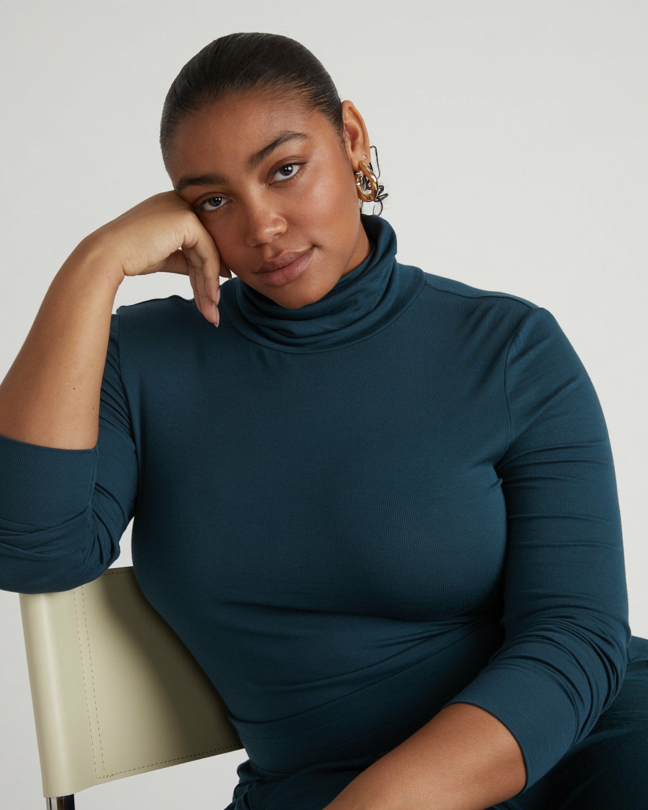 Cloud Rib Turtleneck - Universal Standard