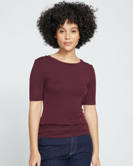 Cloud Rib Short Sleeve Crew Neck Tee - Universal Standard