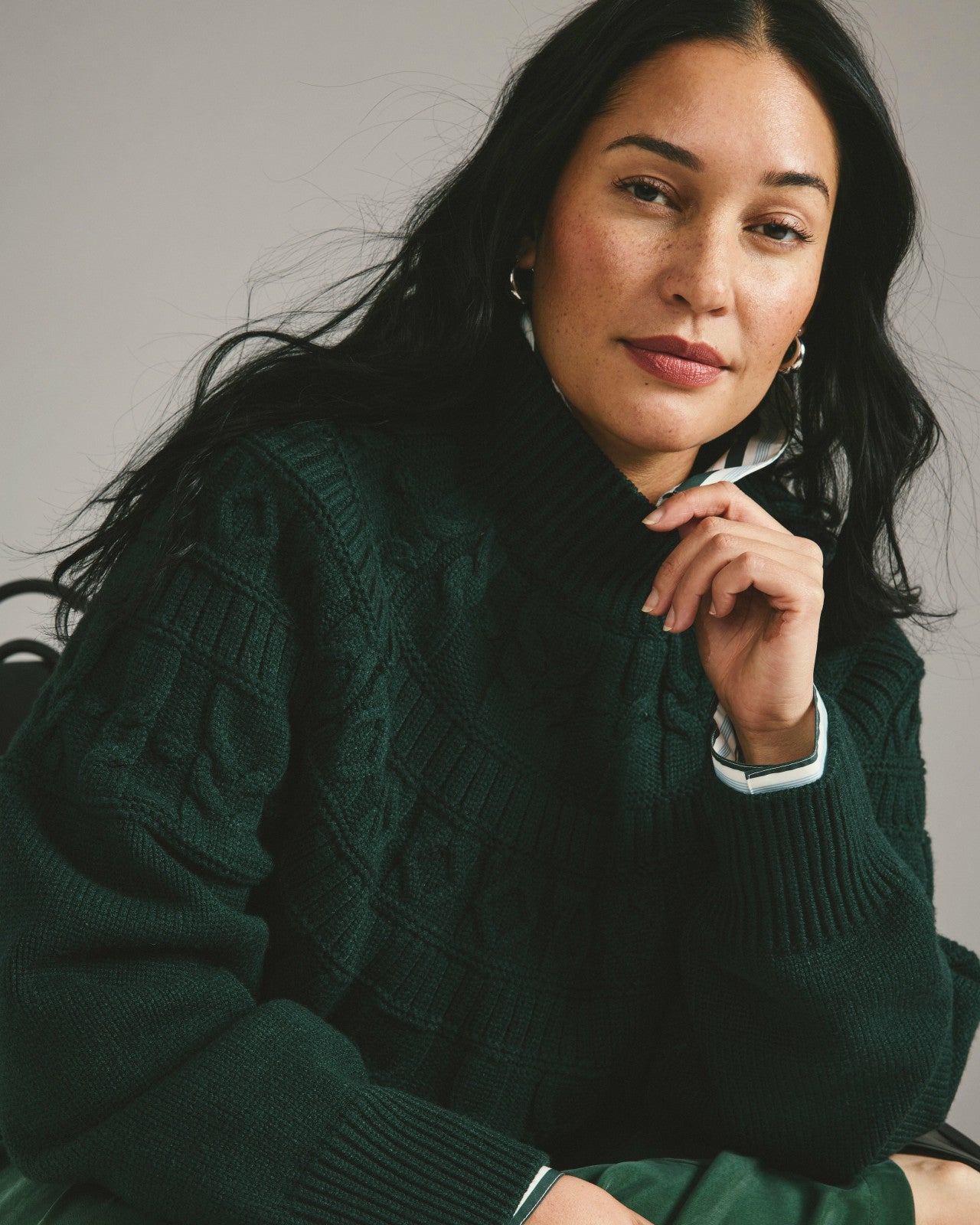 Safiya Cable Knit Sweater - Universal Standard