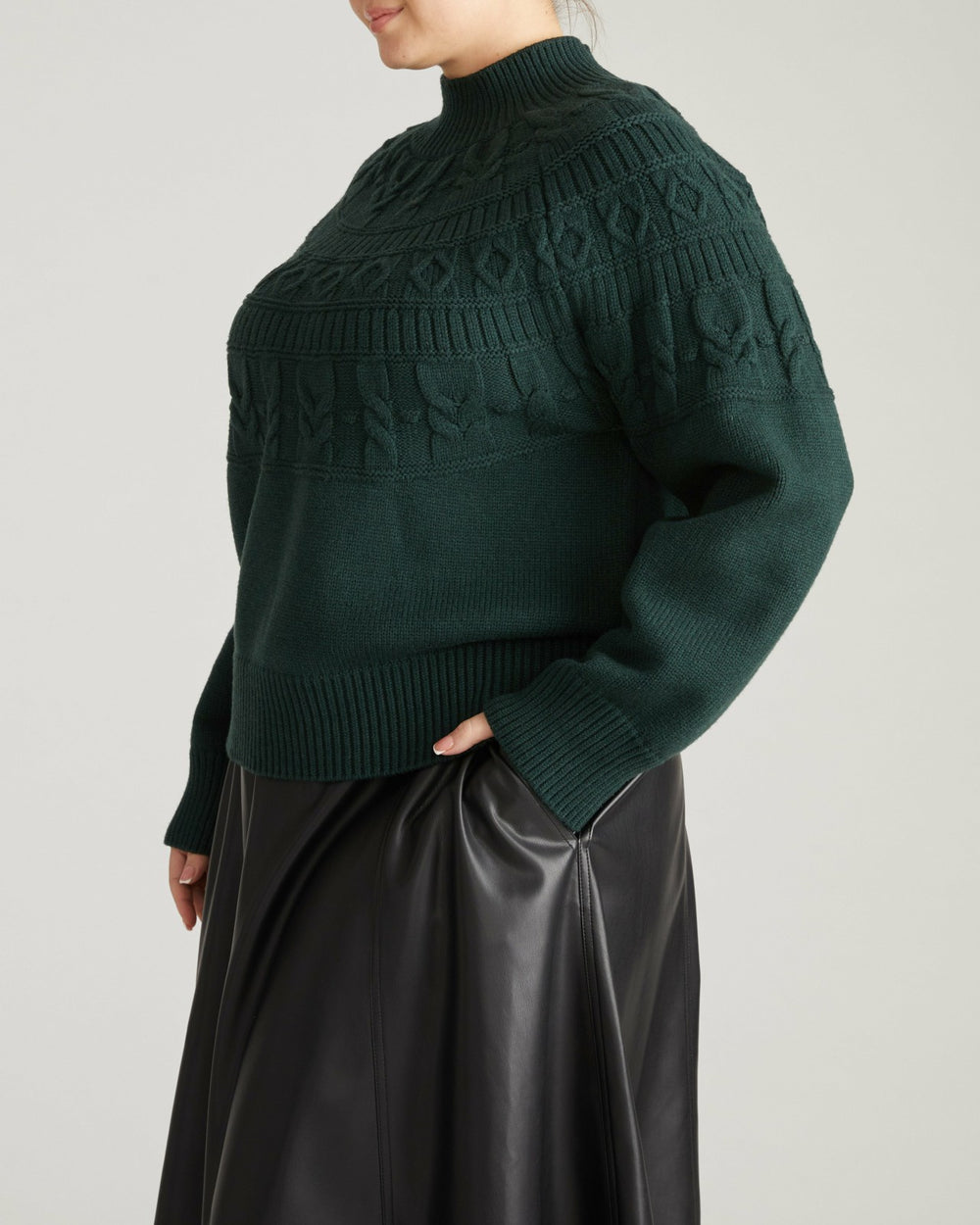 Safiya Cable Knit Sweater - Universal Standard
