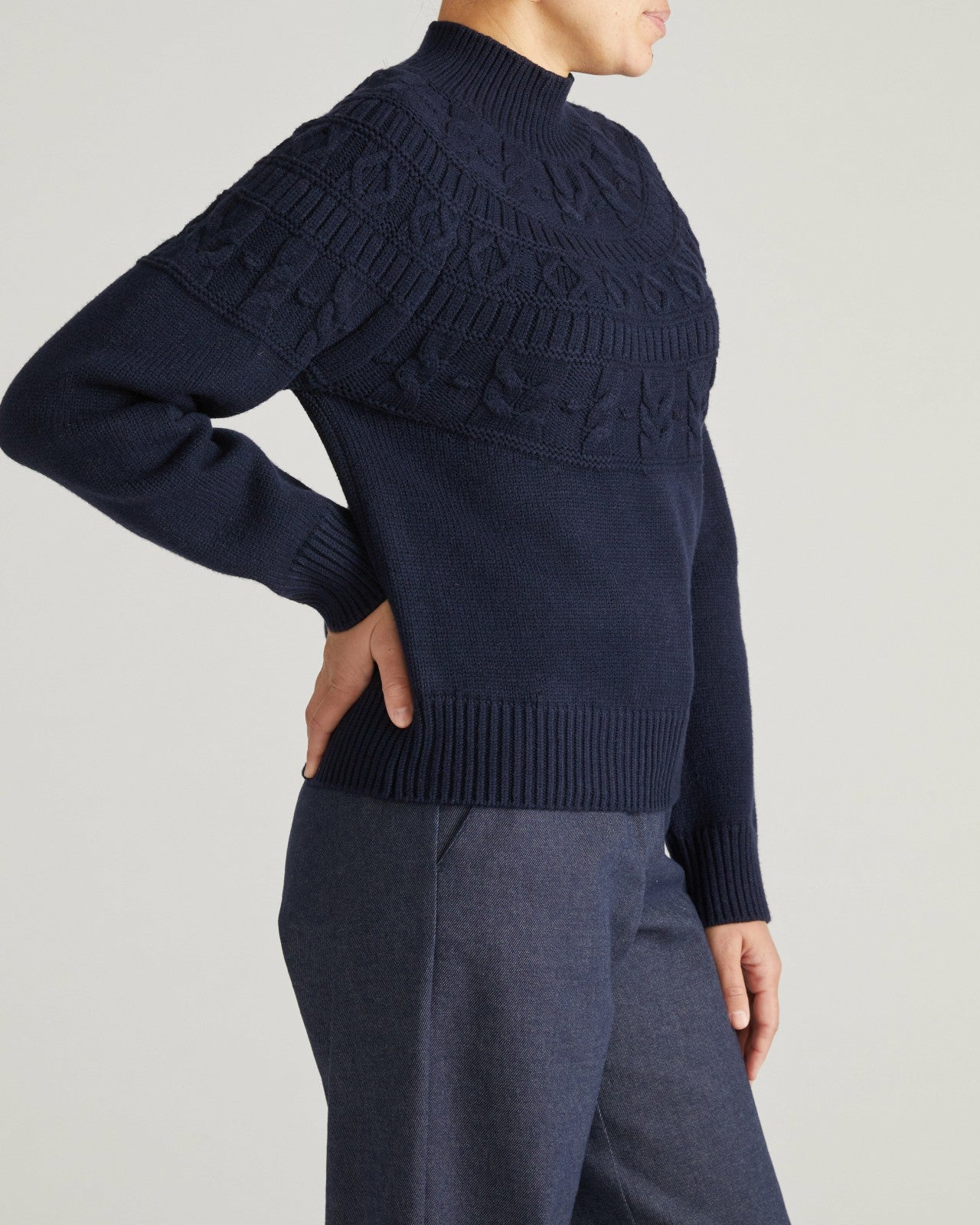 Safiya Cable Knit Sweater - Universal Standard