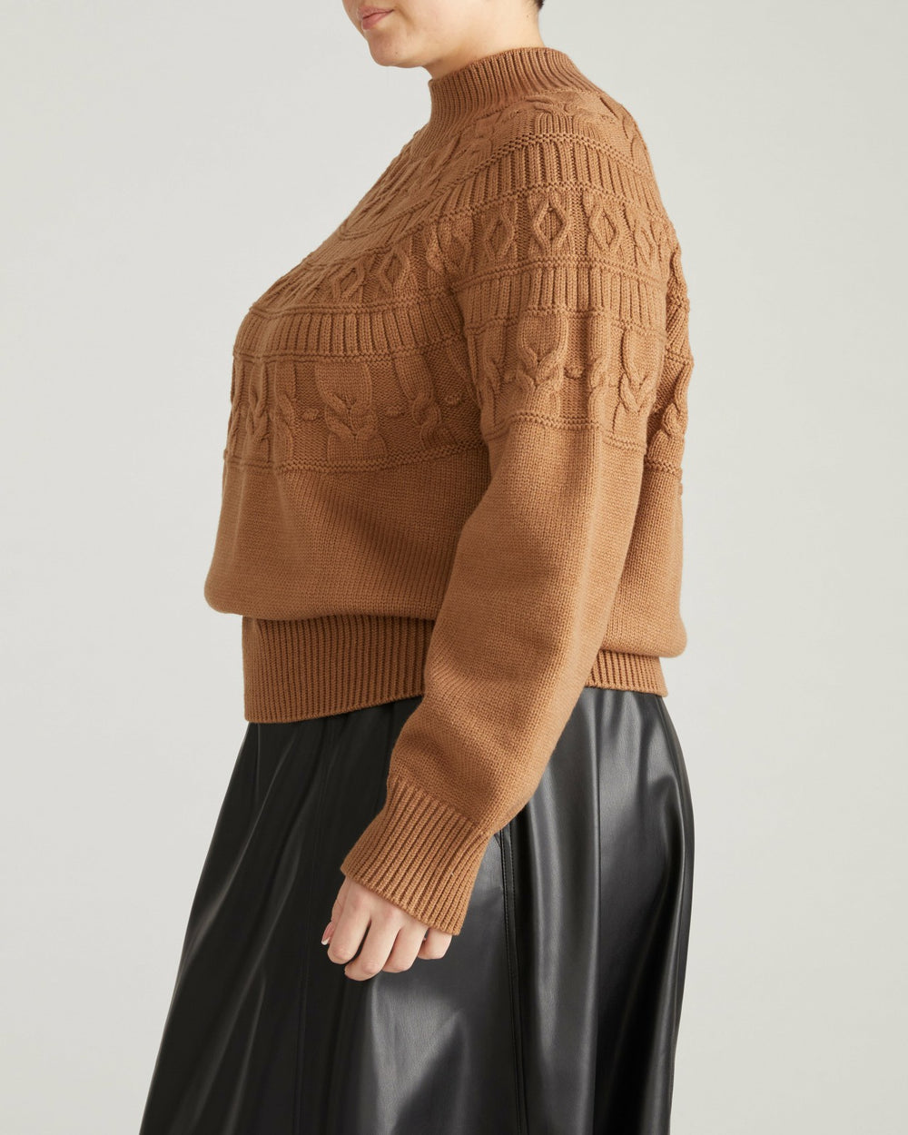 Safiya Cable Knit Sweater - Universal Standard