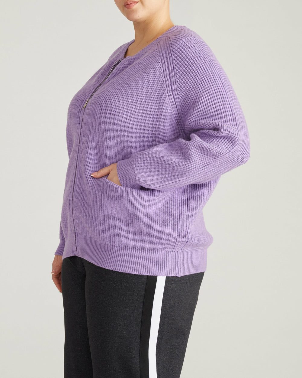 Better-Than-Wool Zip Cardigan - Universal Standard