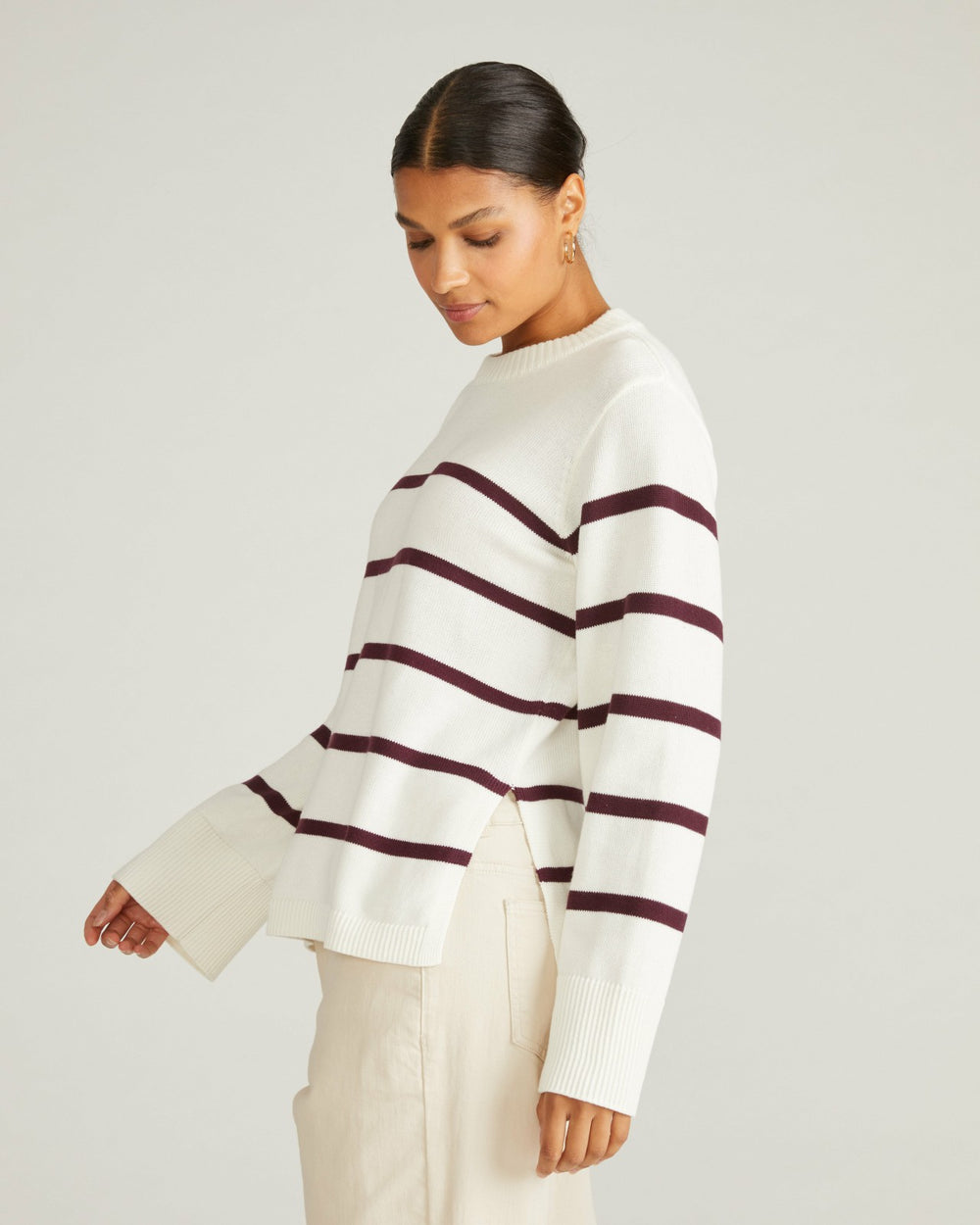 Bardot Wide Sleeve Cotton Sweater - Universal Standard