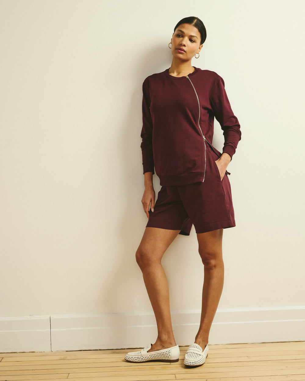 Meridien Zip Sweatshirt - Universal Standard