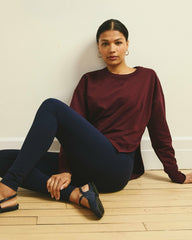 Fiona Side Slit Sweatshirt - Universal Standard