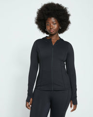Next-to-Naked Hooded Zip Jacket - Universal Standard