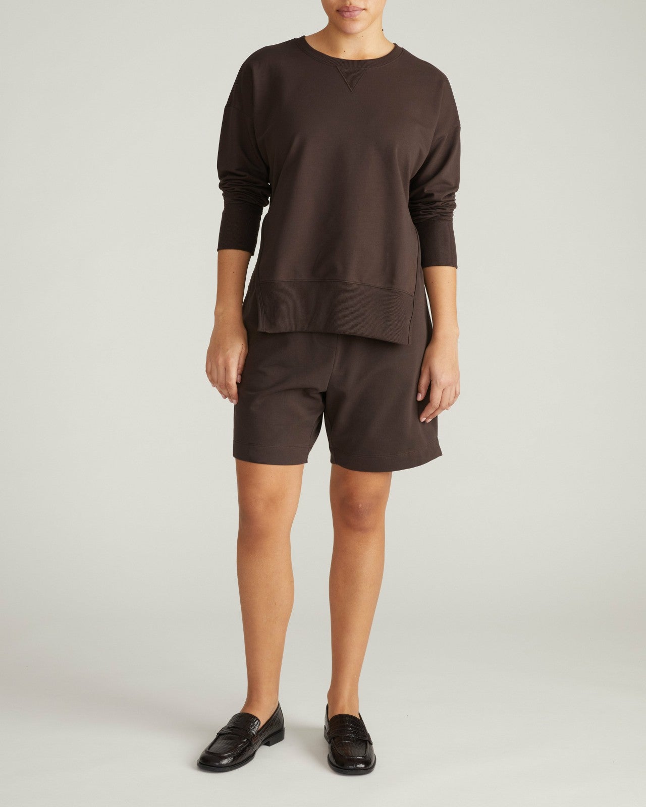 Fiona Side Slit Sweatshirt - Universal Standard