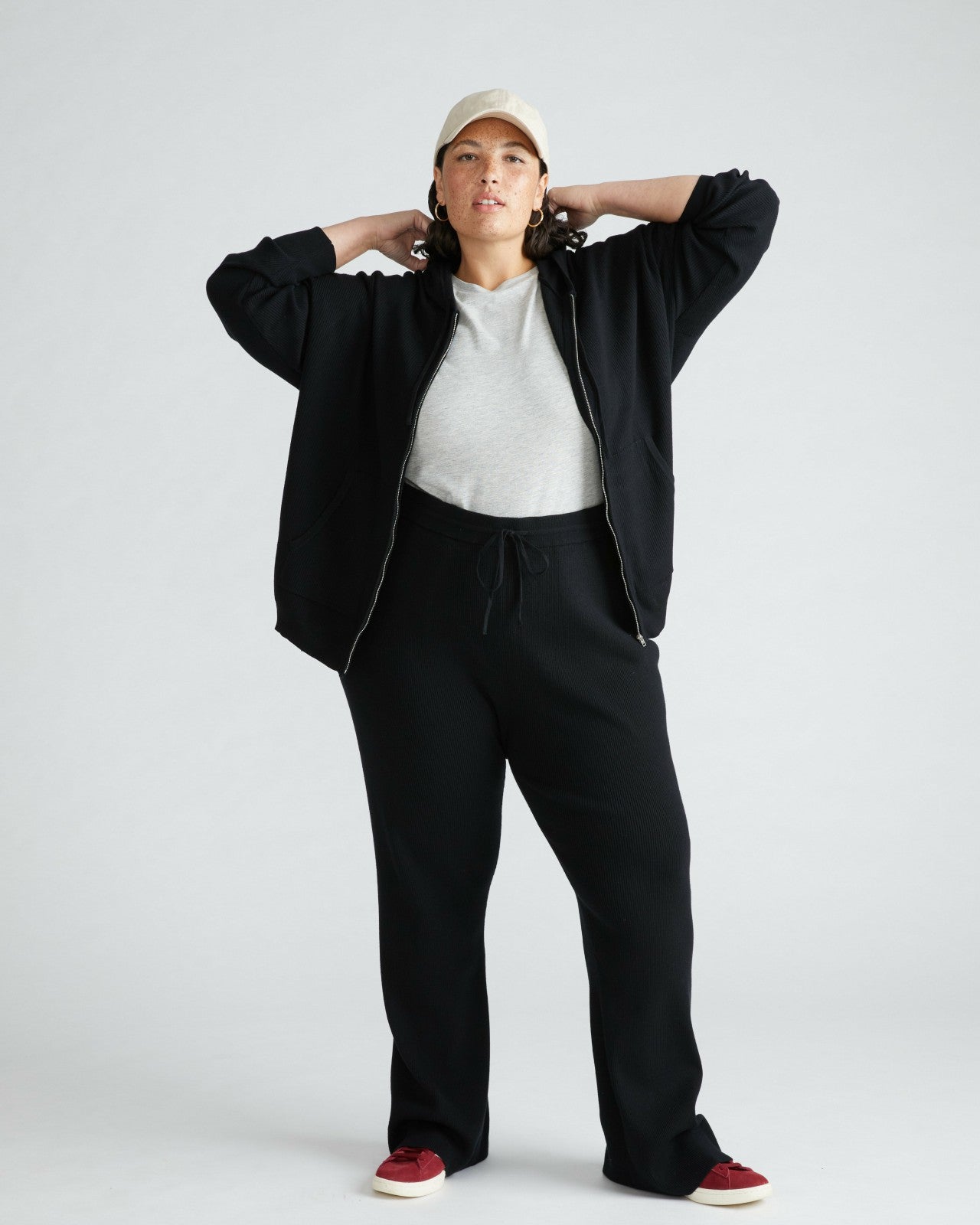 Knitted Mila Zip Hoodie - Universal Standard