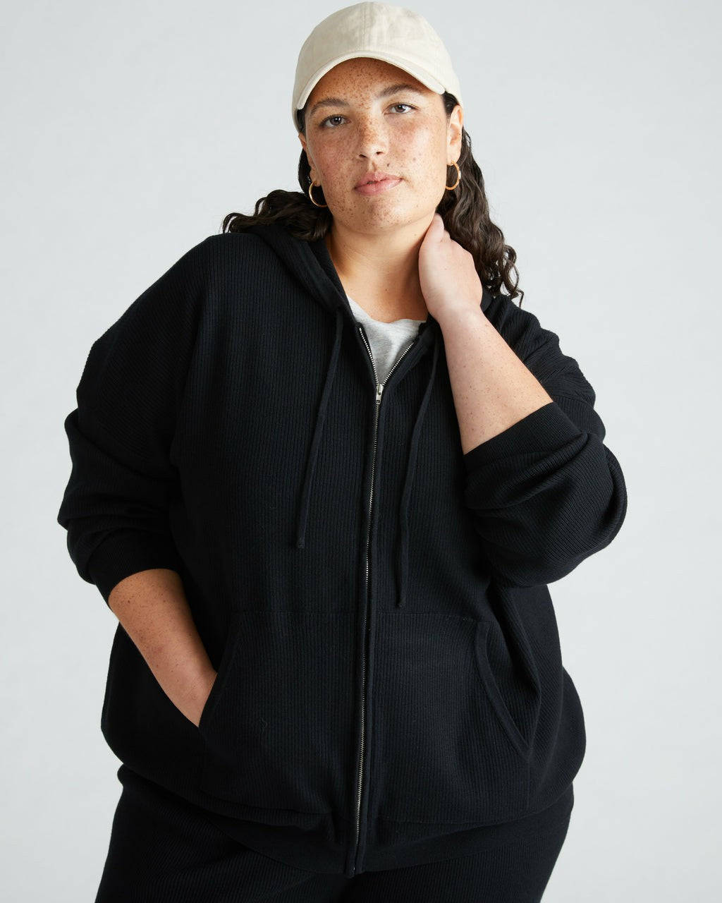 Knitted Mila Zip Hoodie - Universal Standard