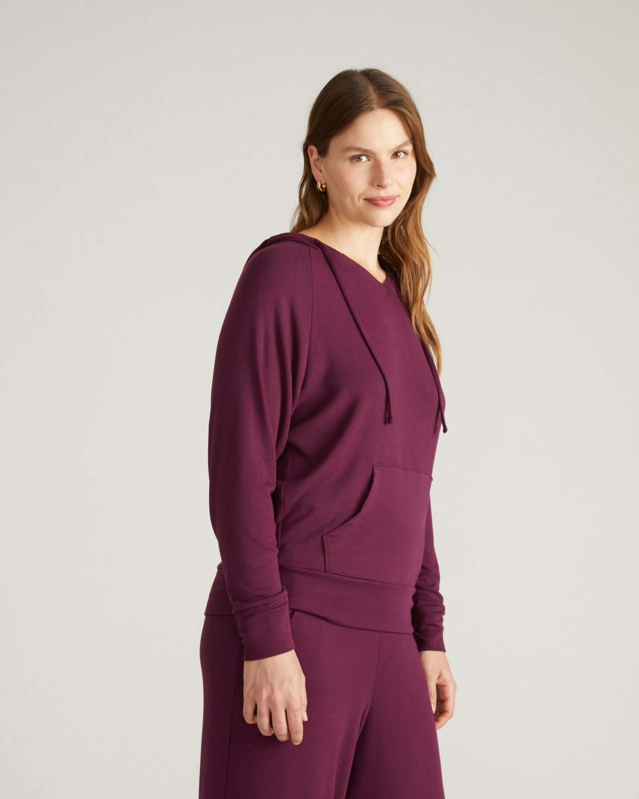 TravelKnit V Neck Hoodie - Universal Standard