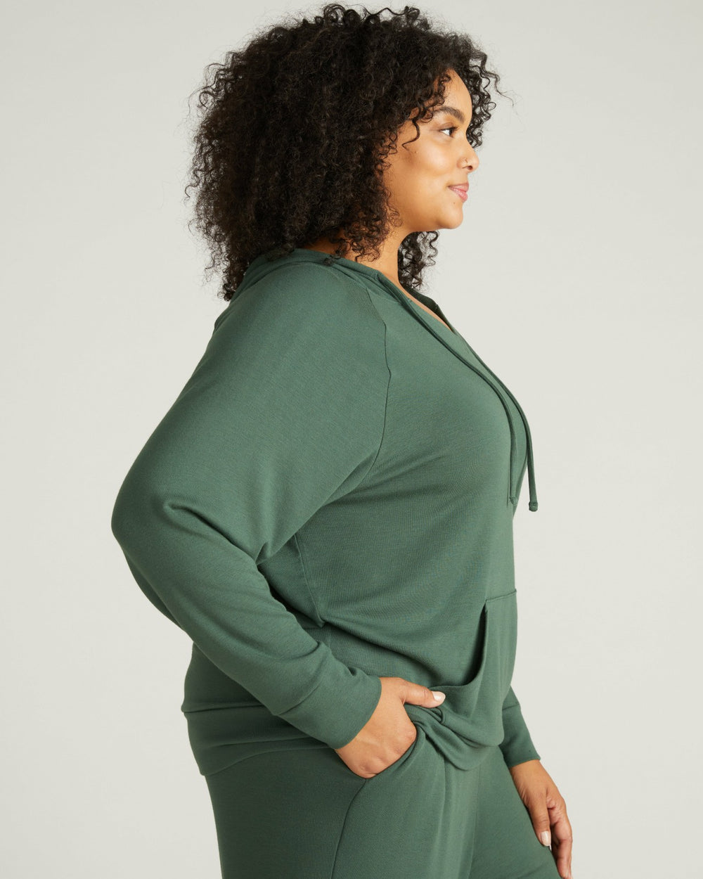 TravelKnit V Neck Hoodie - Universal Standard