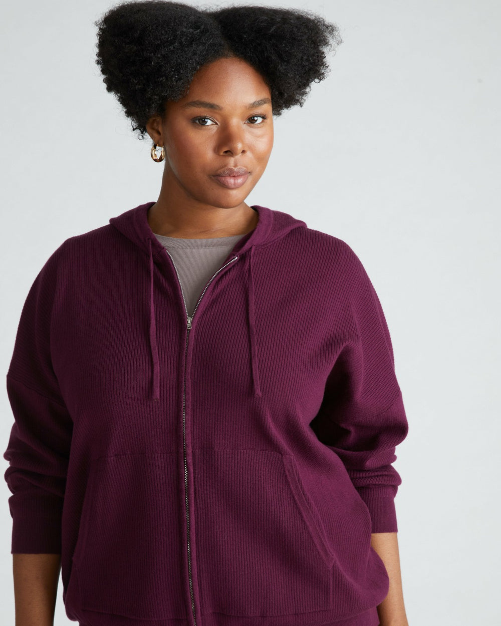 Knitted Mila Zip Hoodie - Universal Standard