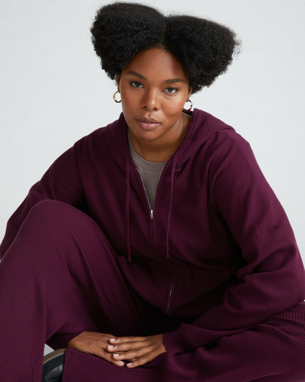 Knitted Mila Zip Hoodie - Universal Standard