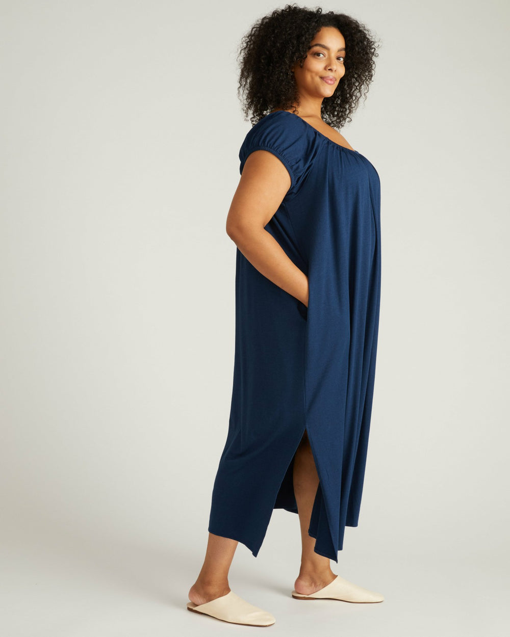 Lilian Long Sleep Dress - Universal Standard