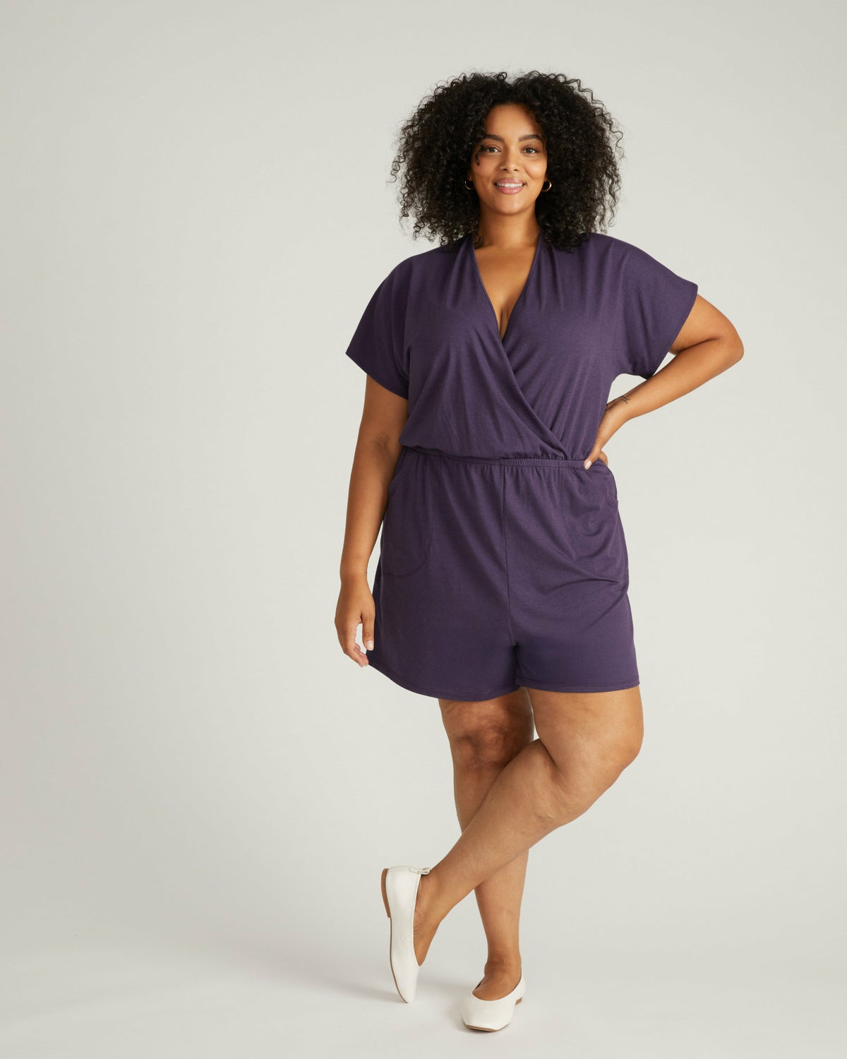 Nora Cross Front Romper - Universal Standard