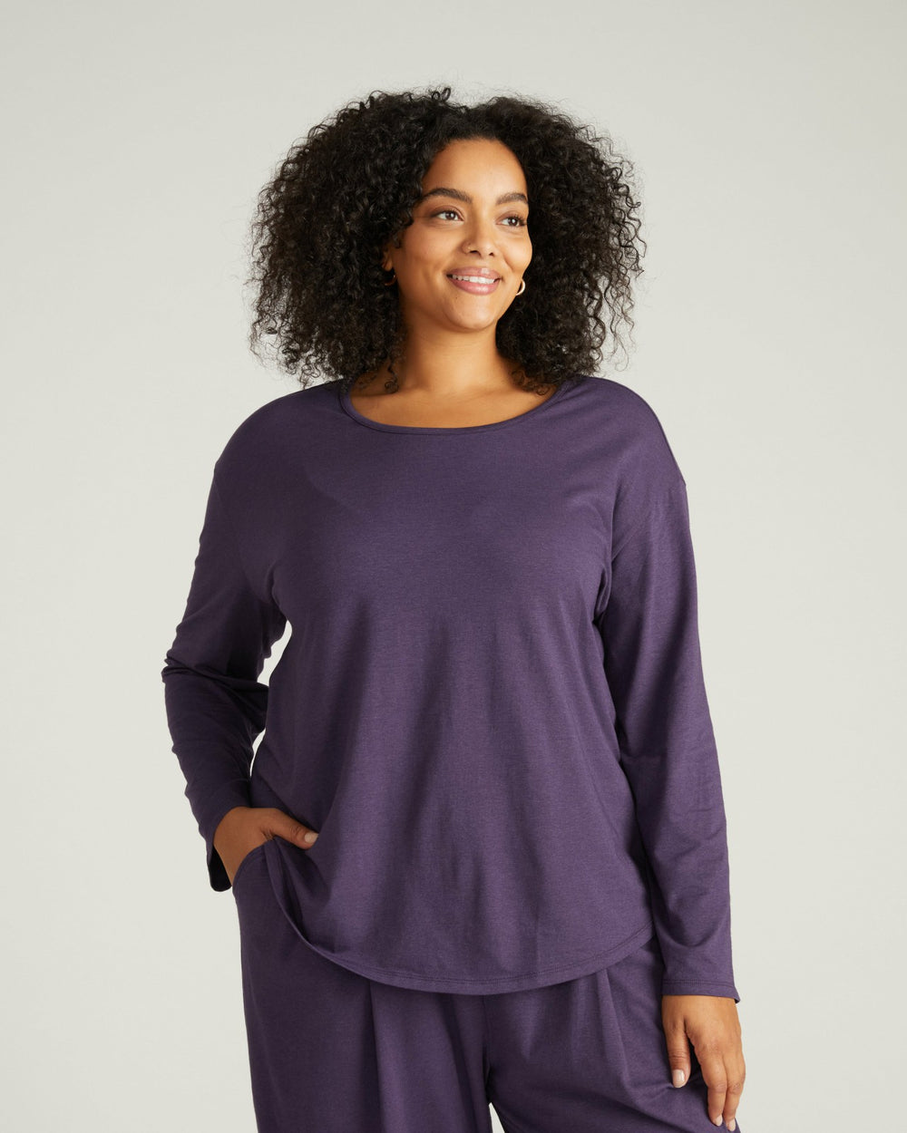 Pina Long Sleeve Lounge Tee - Universal Standard