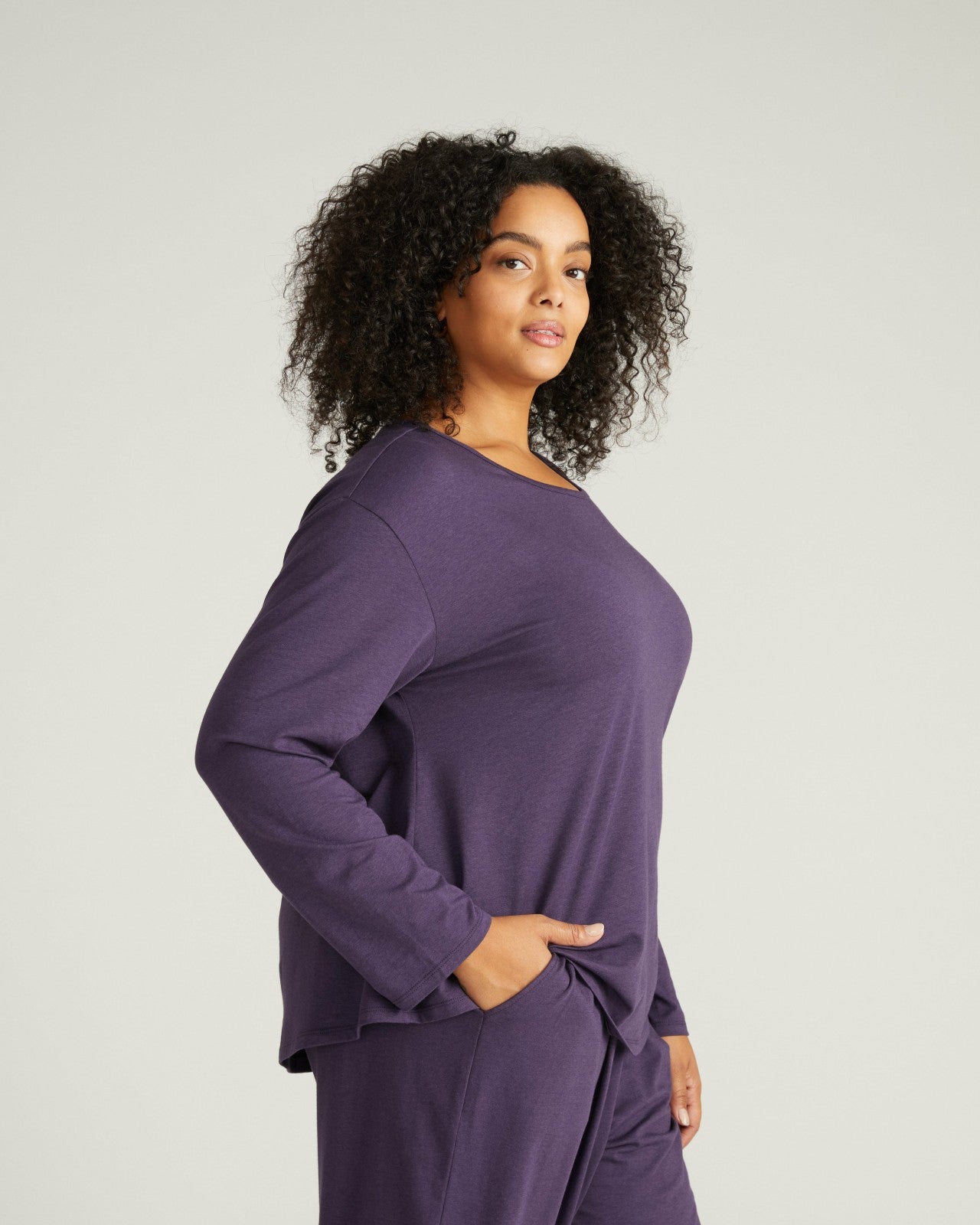 Pina Long Sleeve Lounge Tee - Universal Standard
