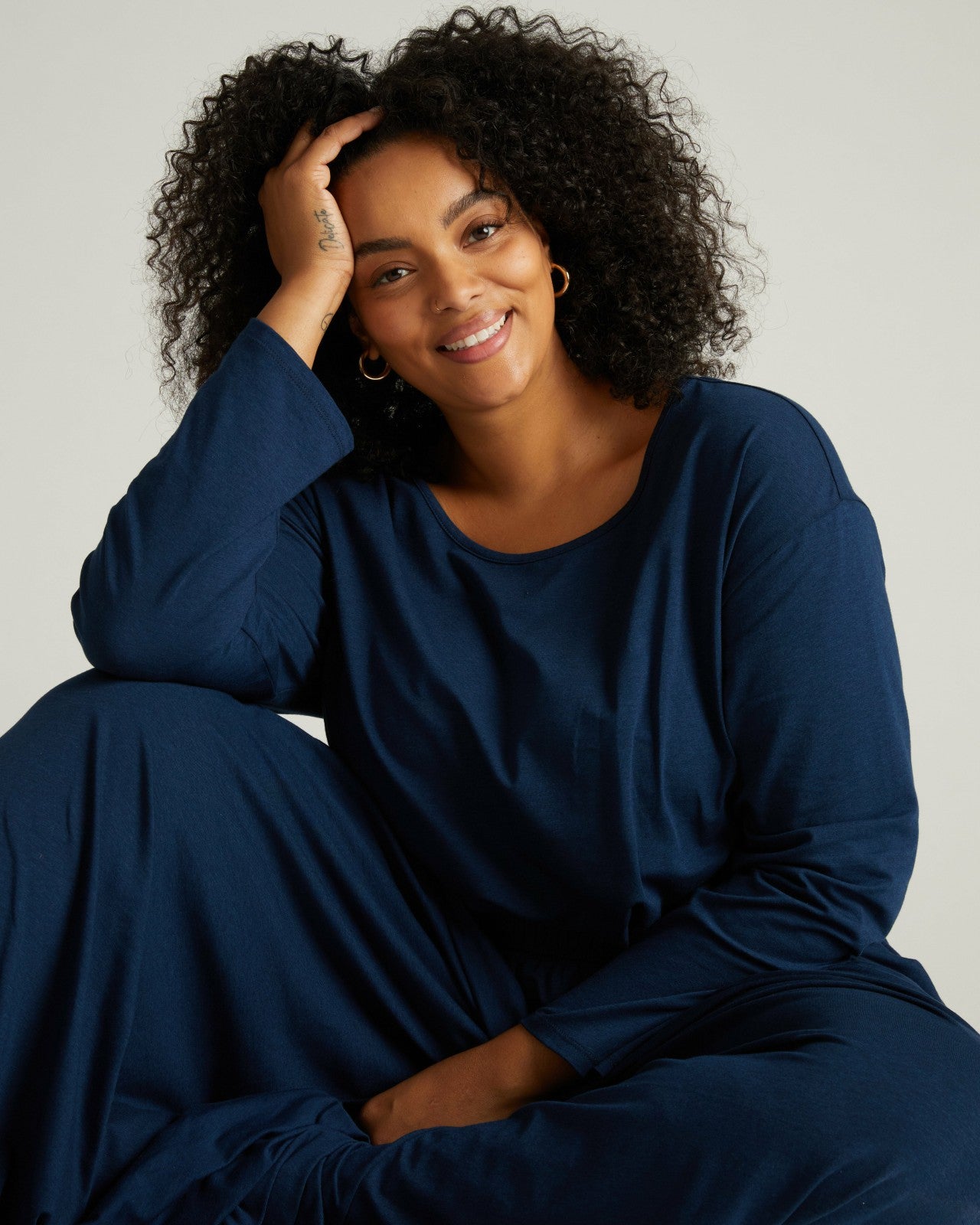Pina Long Sleeve Lounge Tee - Universal Standard