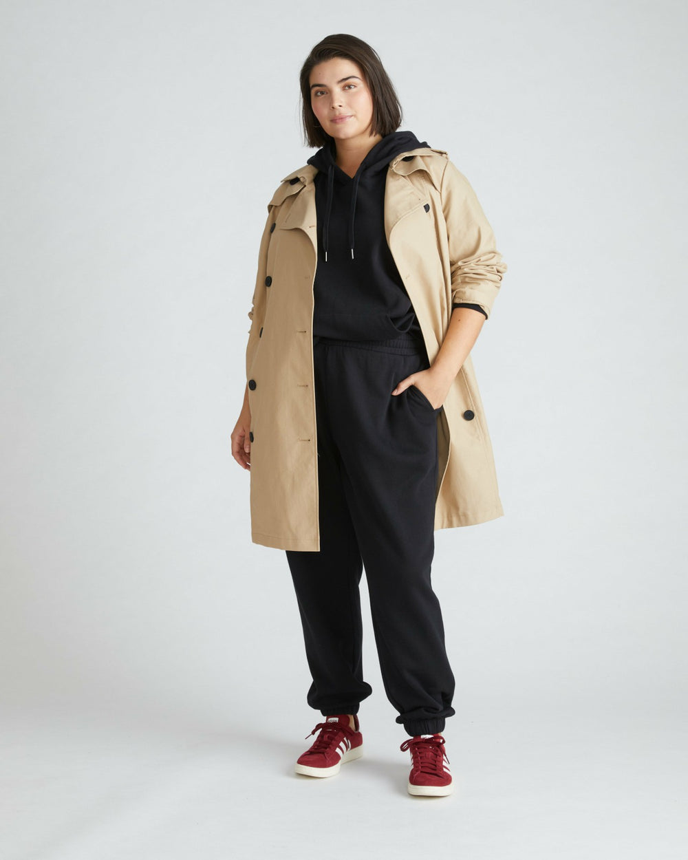 Derjon Trench Coat - Universal Standard