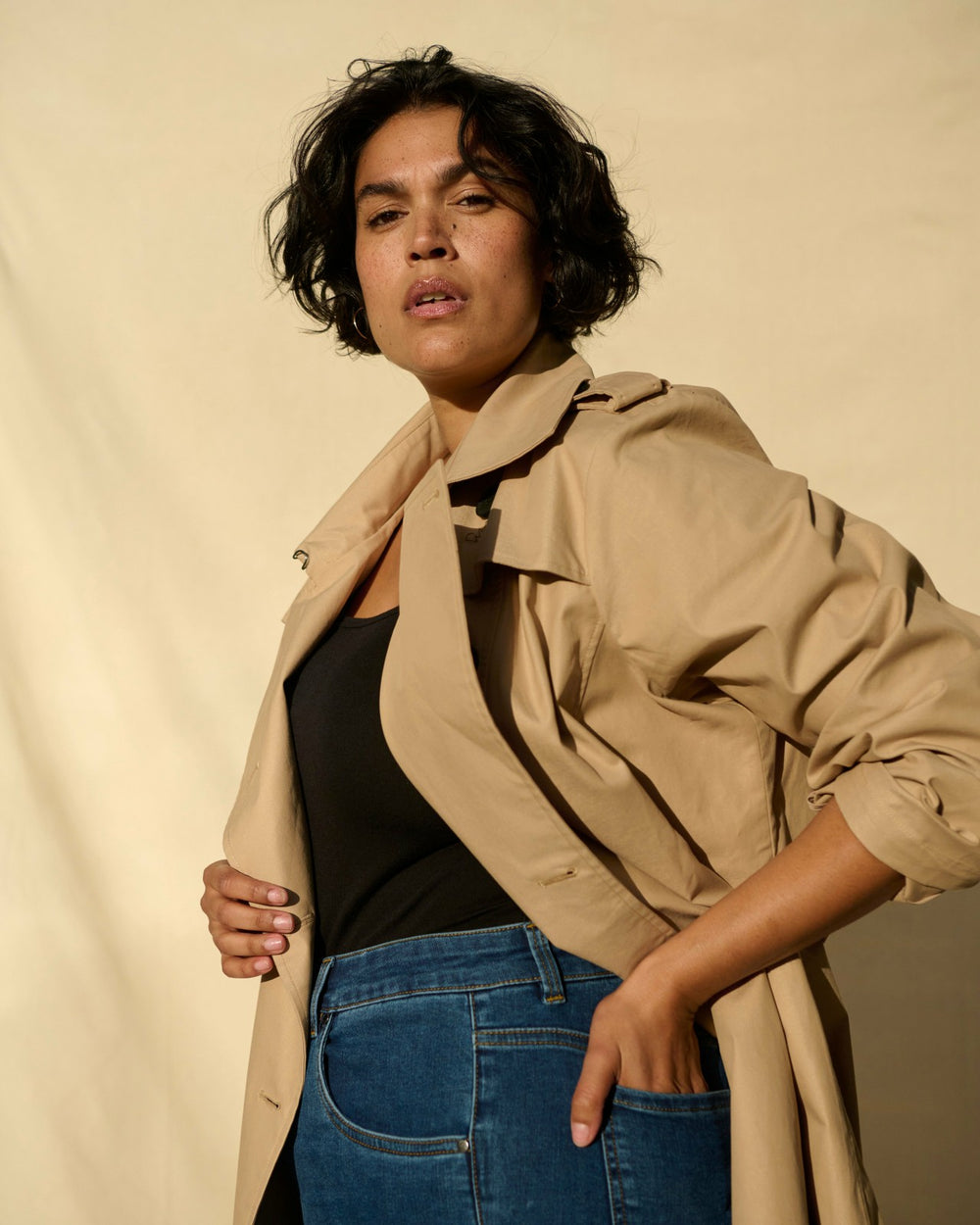 Derjon Trench Coat - Universal Standard