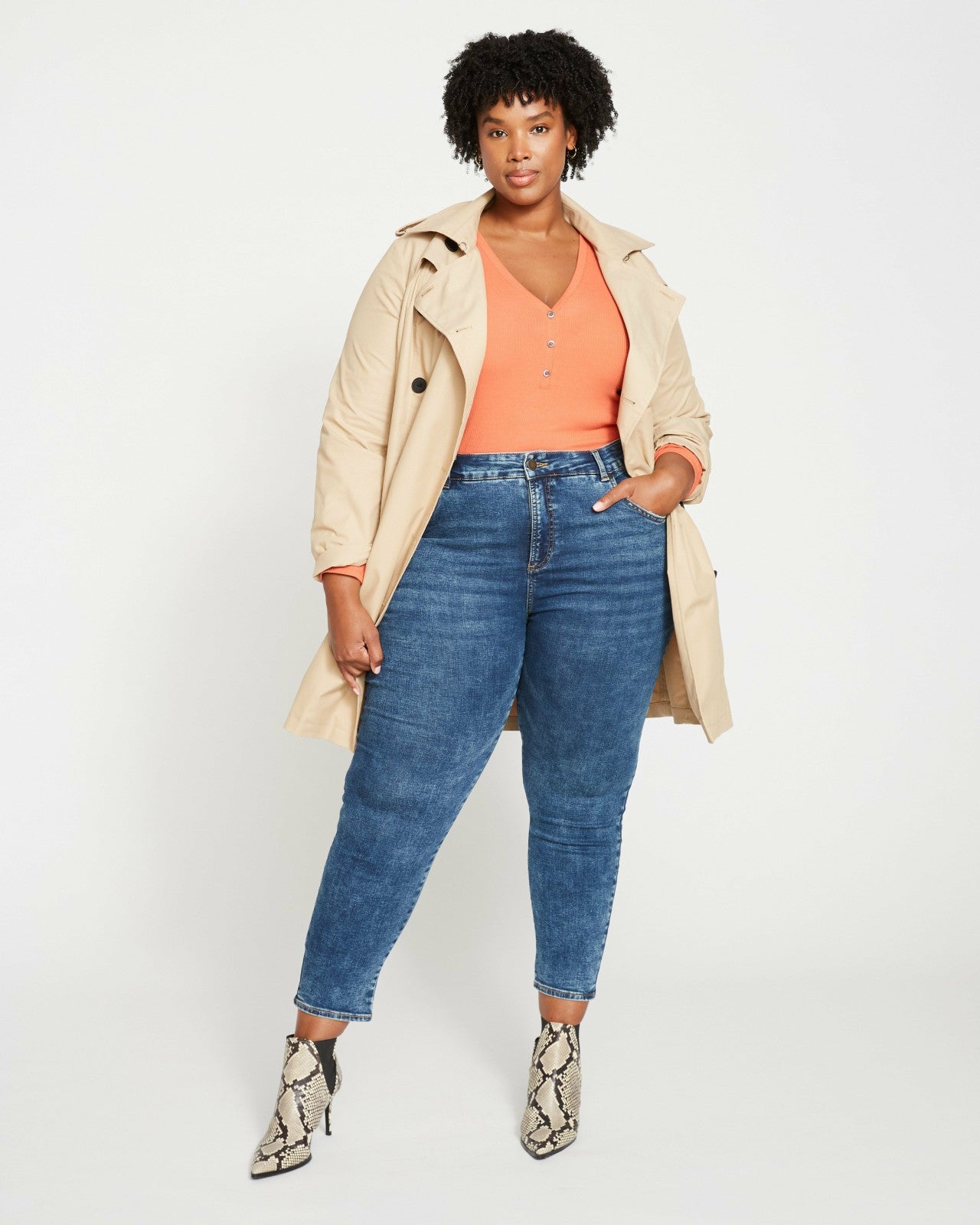 Derjon Trench Coat - Universal Standard