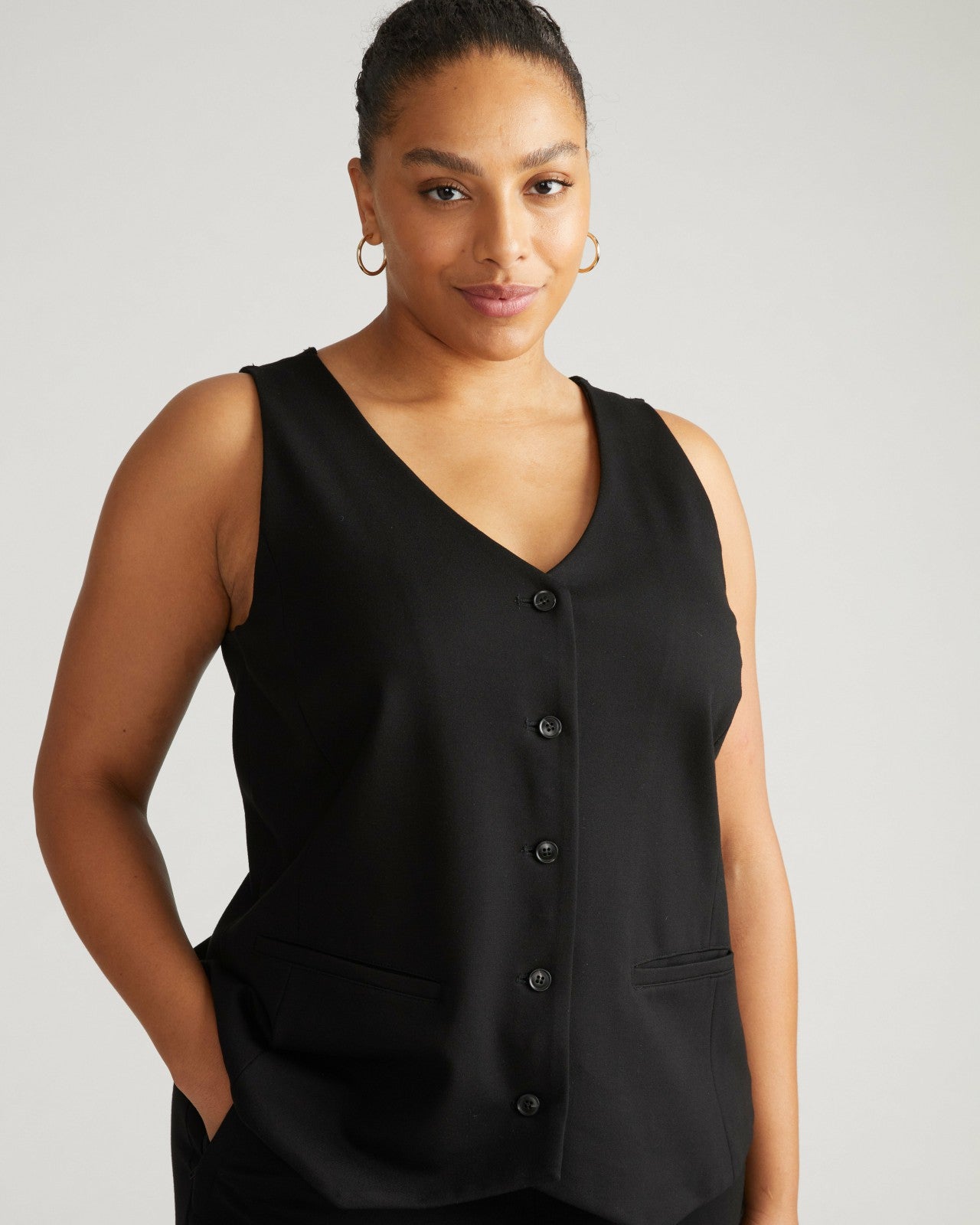 The Tailored Ponte Vest - Universal Standard