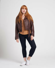 Leeron Leather Moto Jacket - Universal Standard
