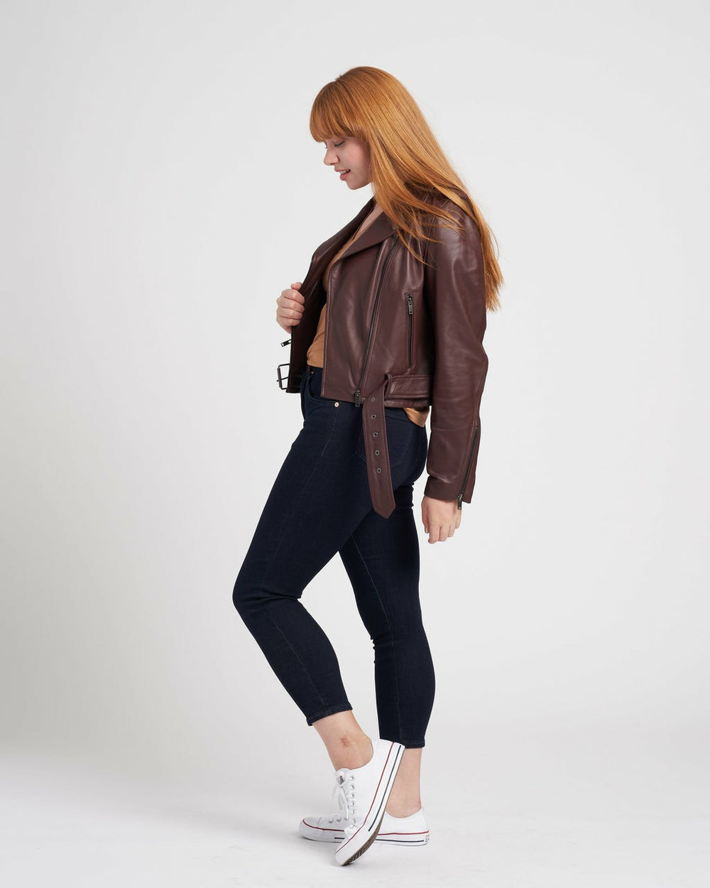 Leeron Leather Moto Jacket - Universal Standard