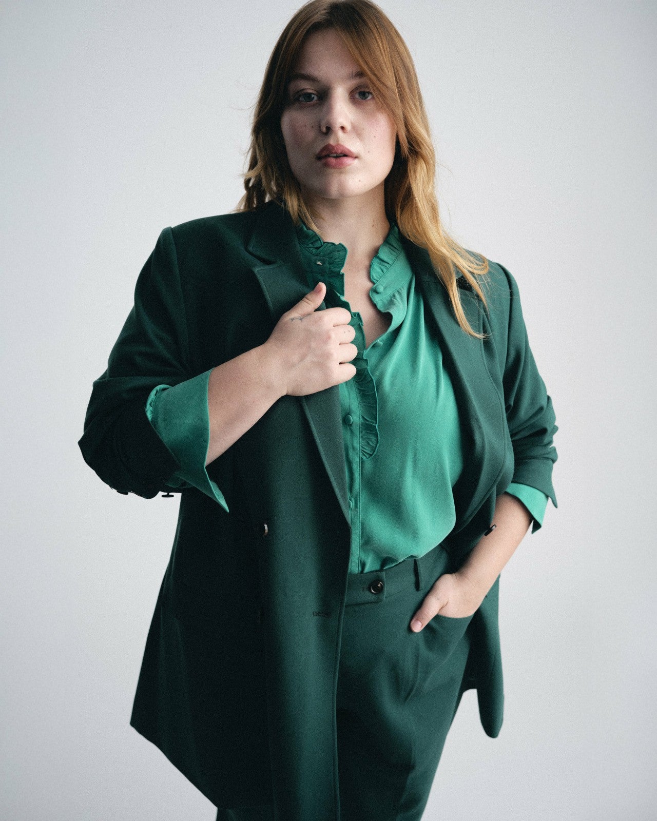 All Day Warren Double Breasted Blazer - Universal Standard